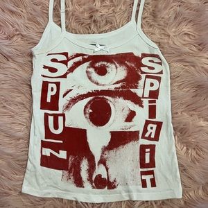 original spun spirit y2k grunge tank top